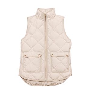 J.Crew Excursion Quilted Down Vest